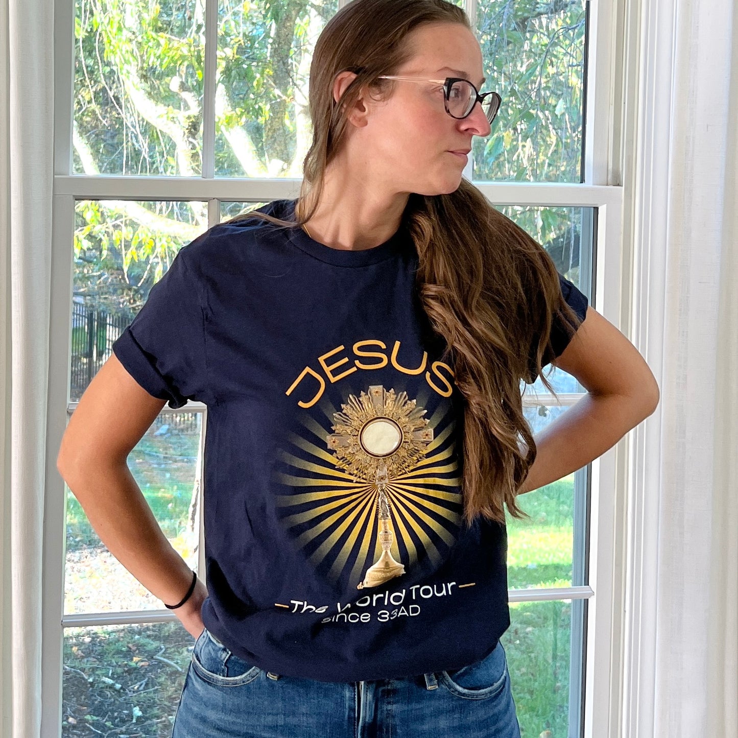 ✨ Pre-Order✨ Adult “Jesus World Tour” Tee