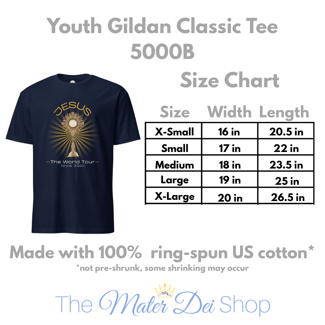 The Jesus World Tour Tee- Youth Unisex