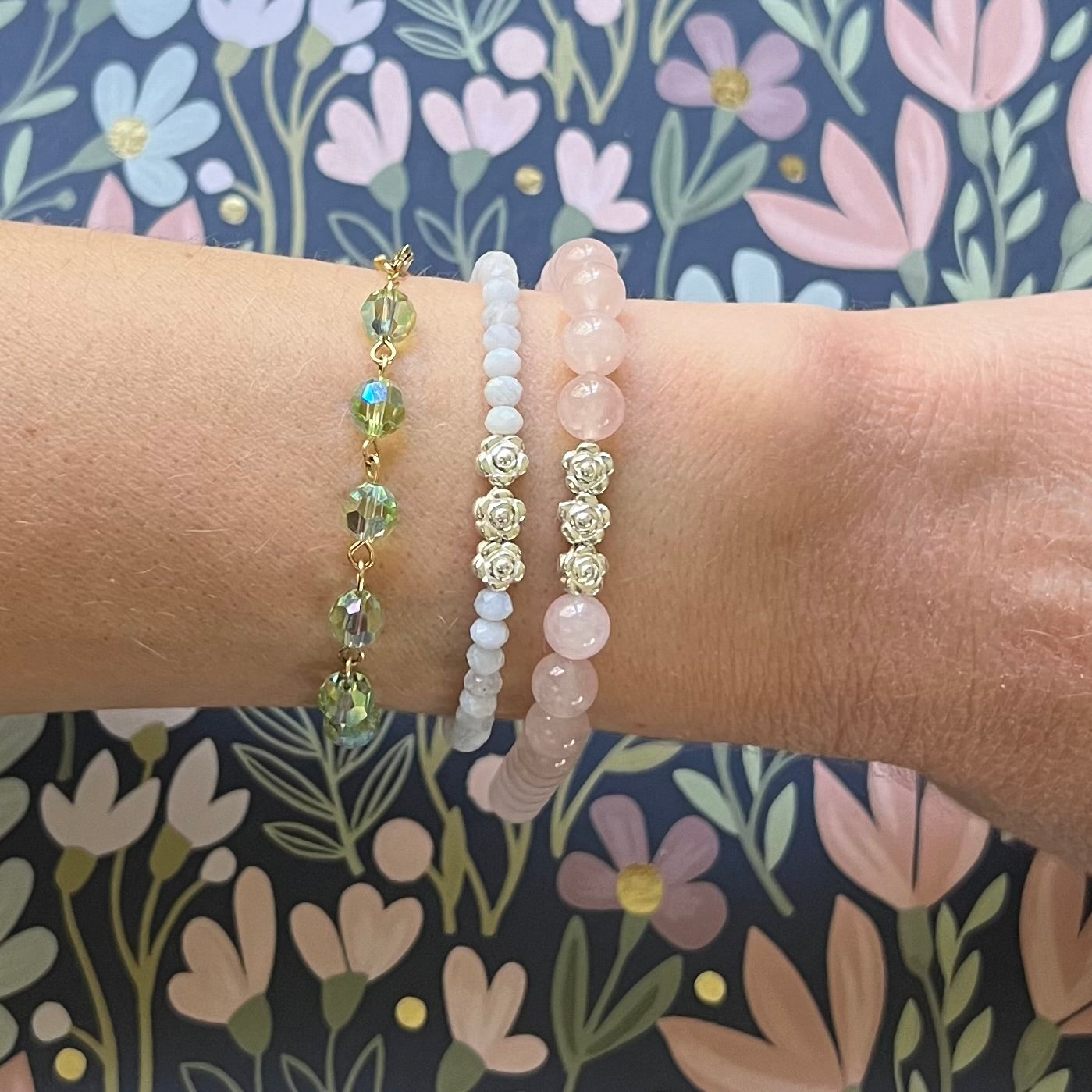 Three Hail Mary’s Bracelet- Silver