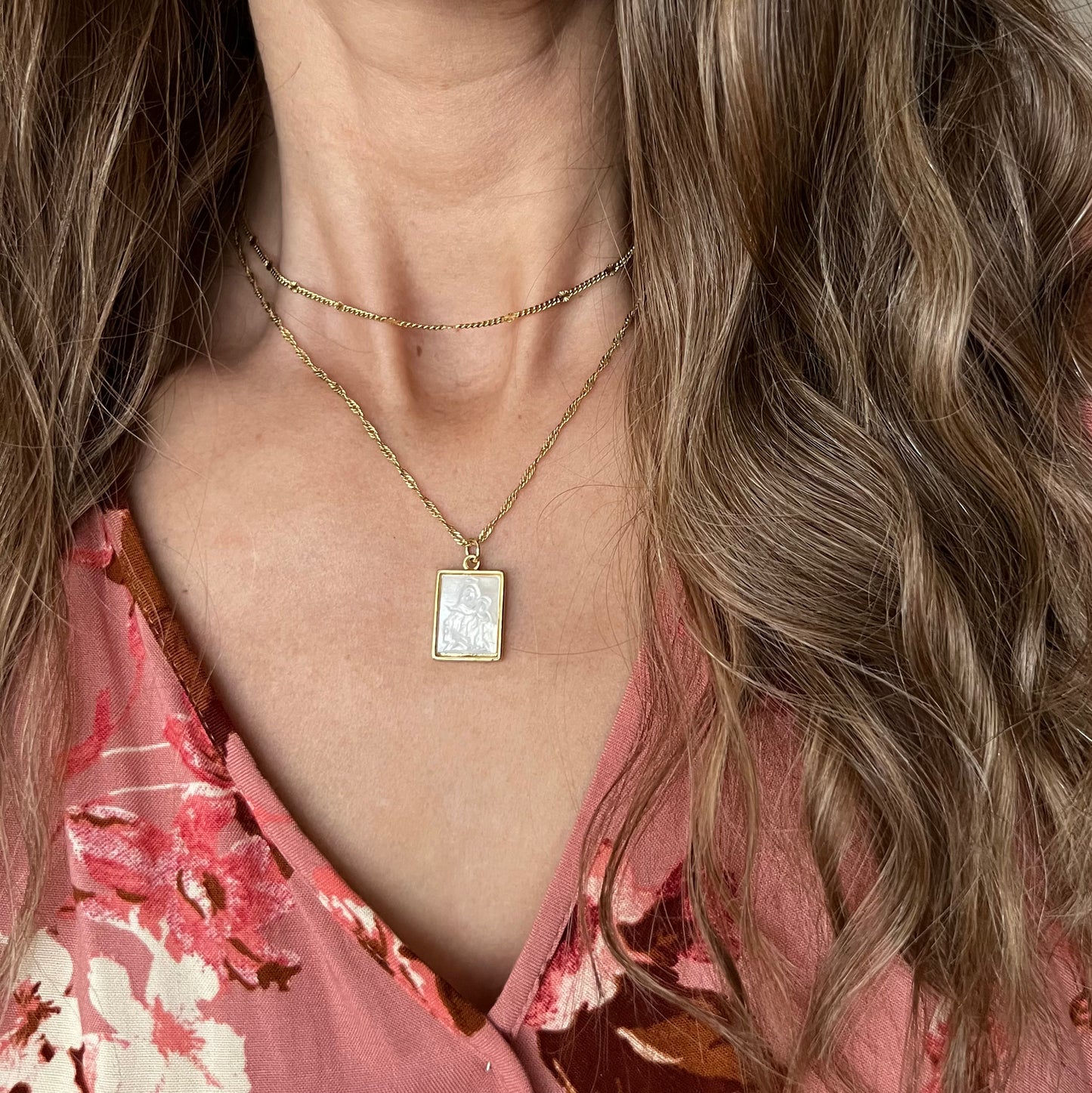 **CLEARANCE** Our Lady of Mount Carmel Layering Set