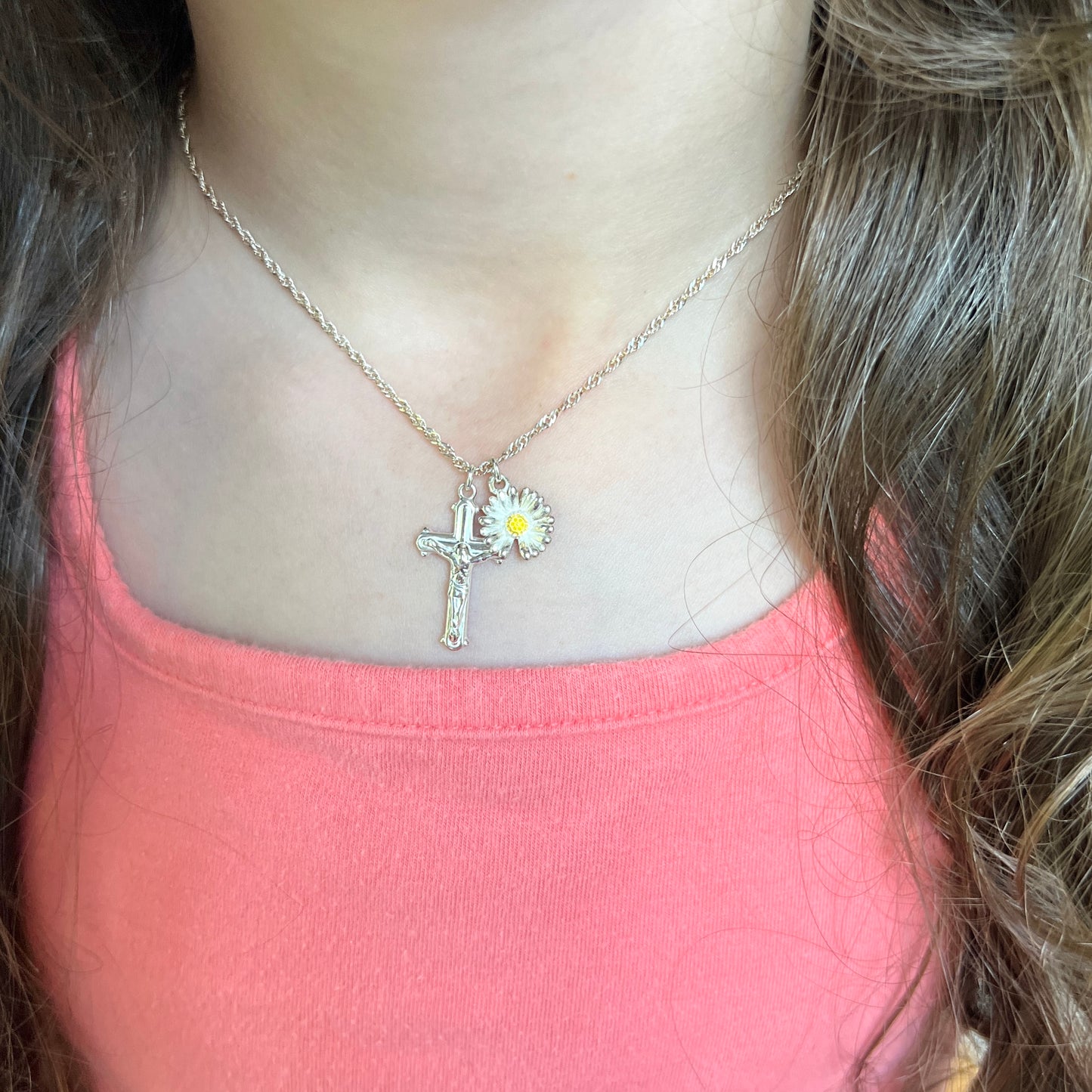 Children’s “He Loves Me” Necklace