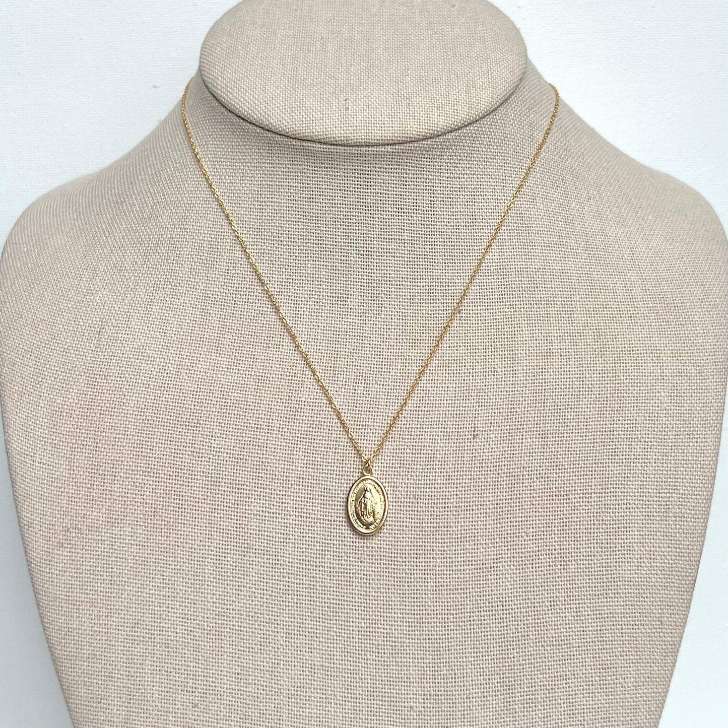 Simply Elegant Miraculous Medal Necklace