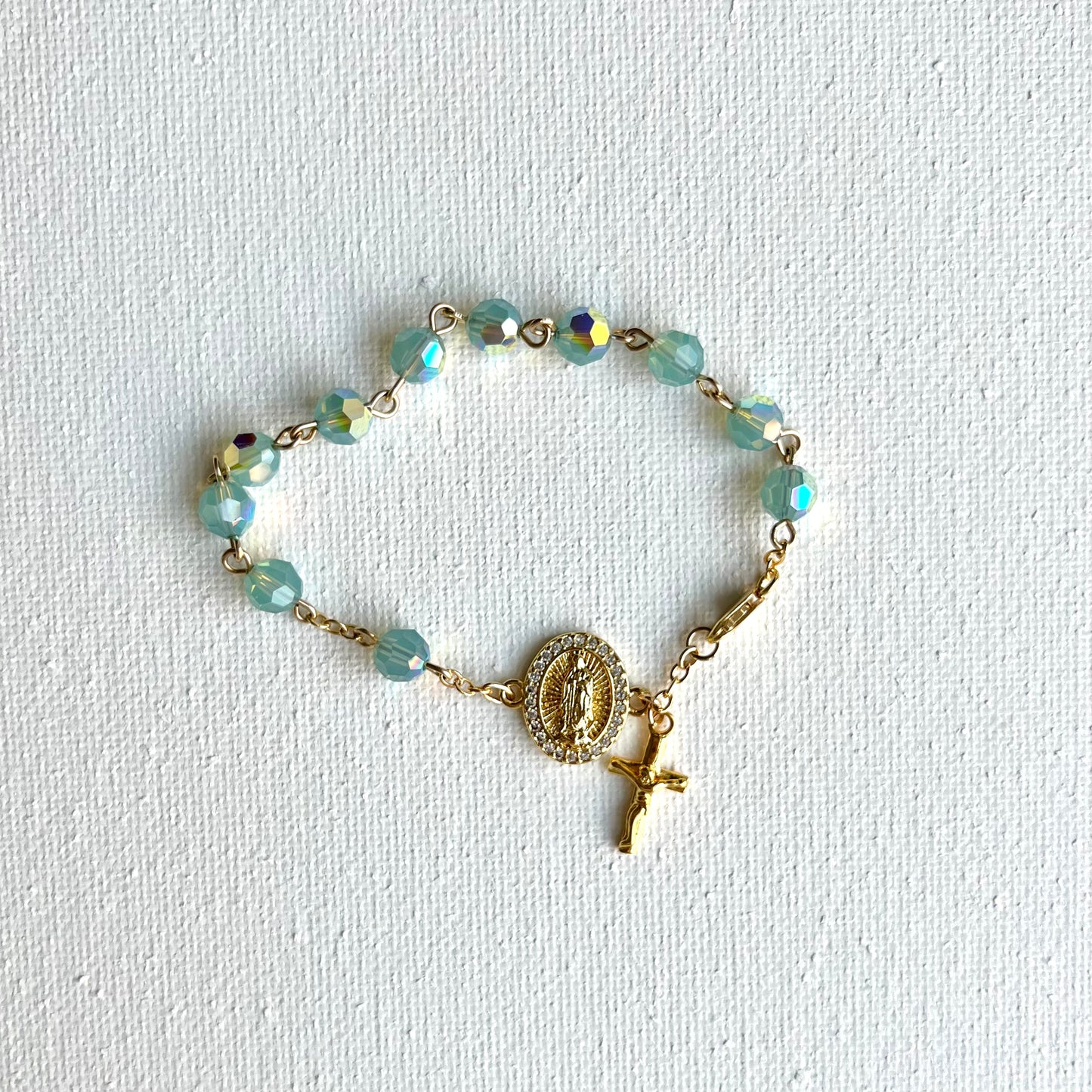 Women’s Crystal Rosary Bracelet