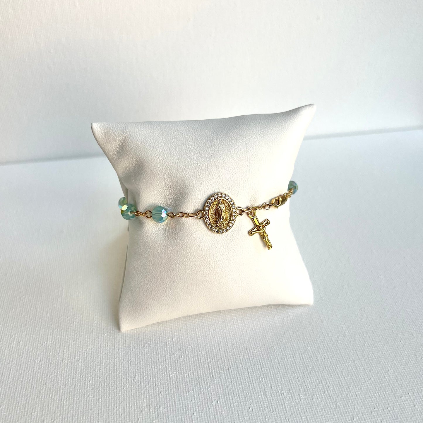 Women’s Crystal Rosary Bracelet