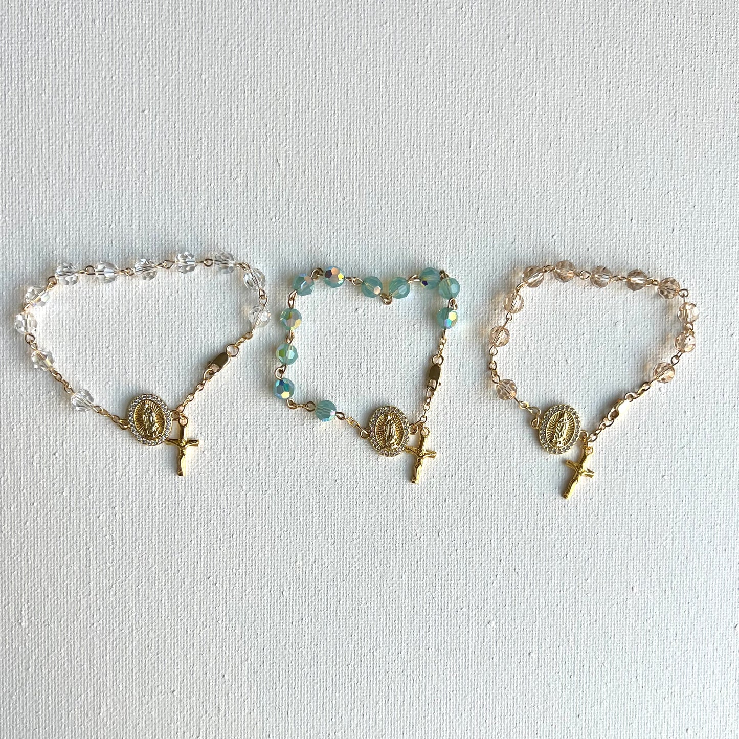 Women’s Crystal Rosary Bracelet
