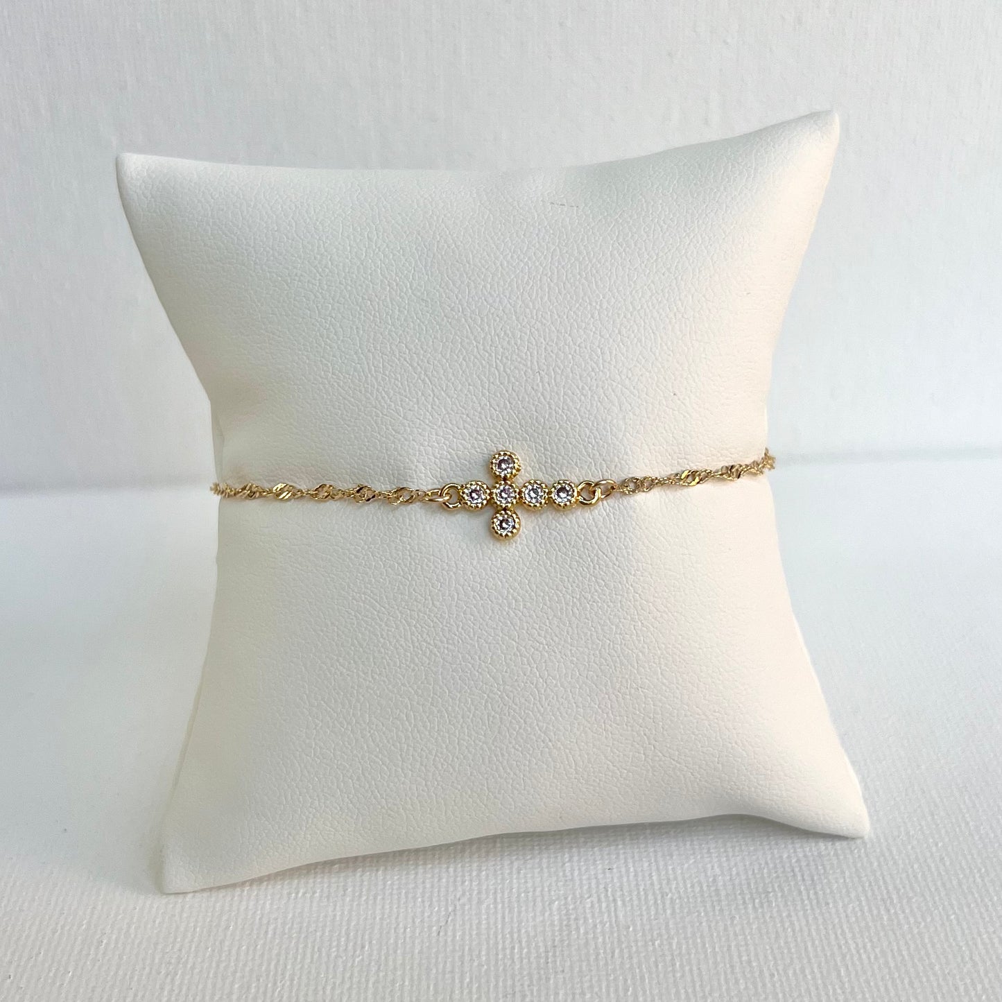 Children's Resurrection Cross Bracelet