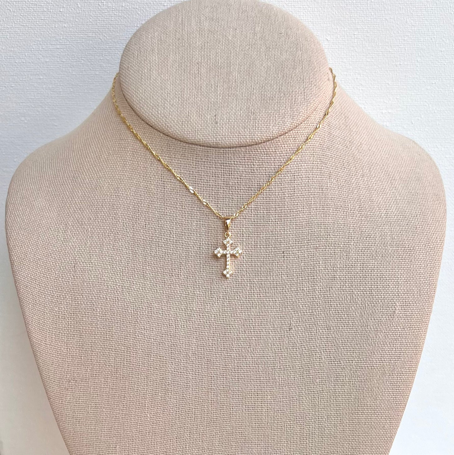 Children's Mini Resurrection Cross Necklace