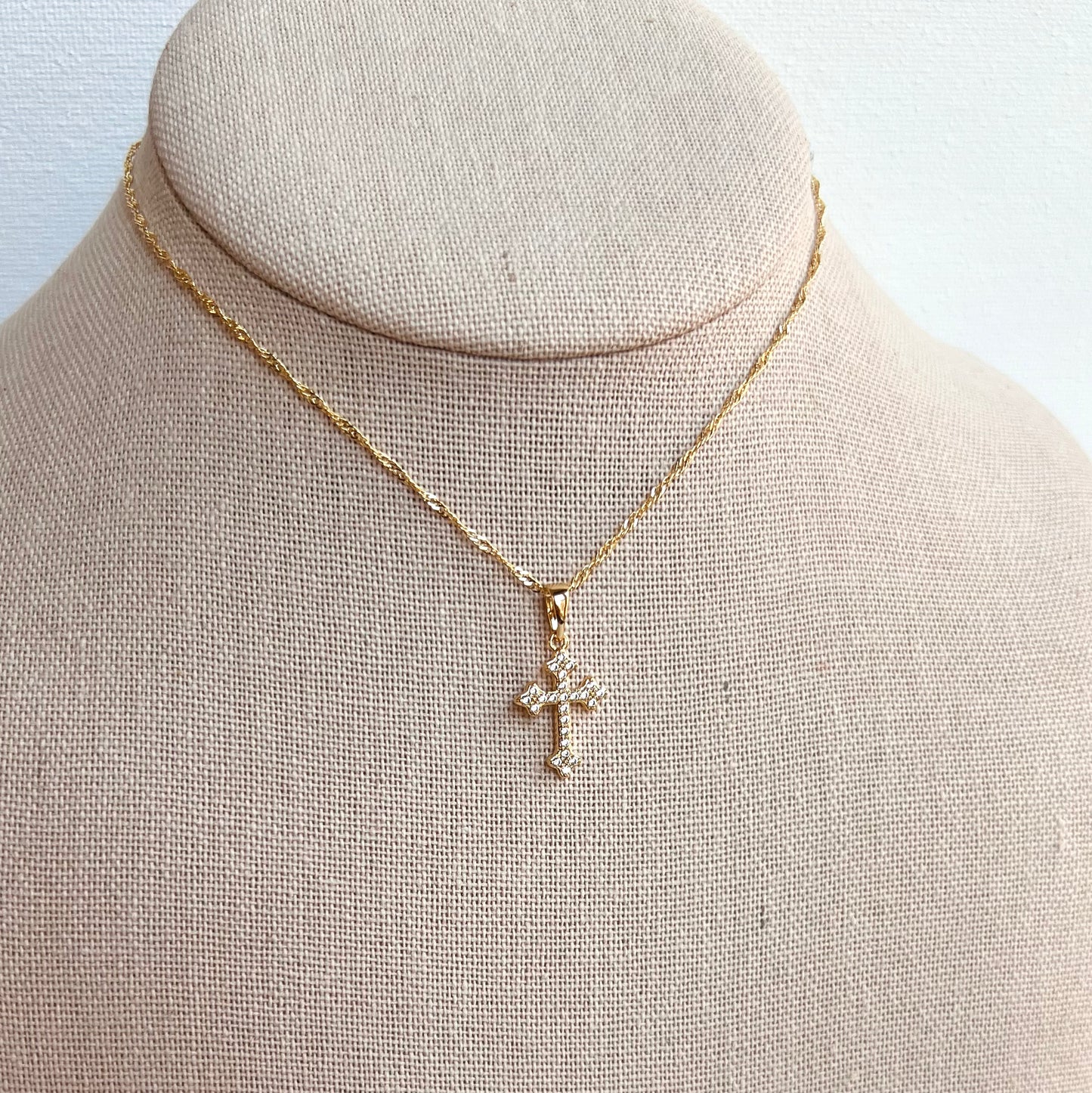 Children's Mini Resurrection Cross Necklace