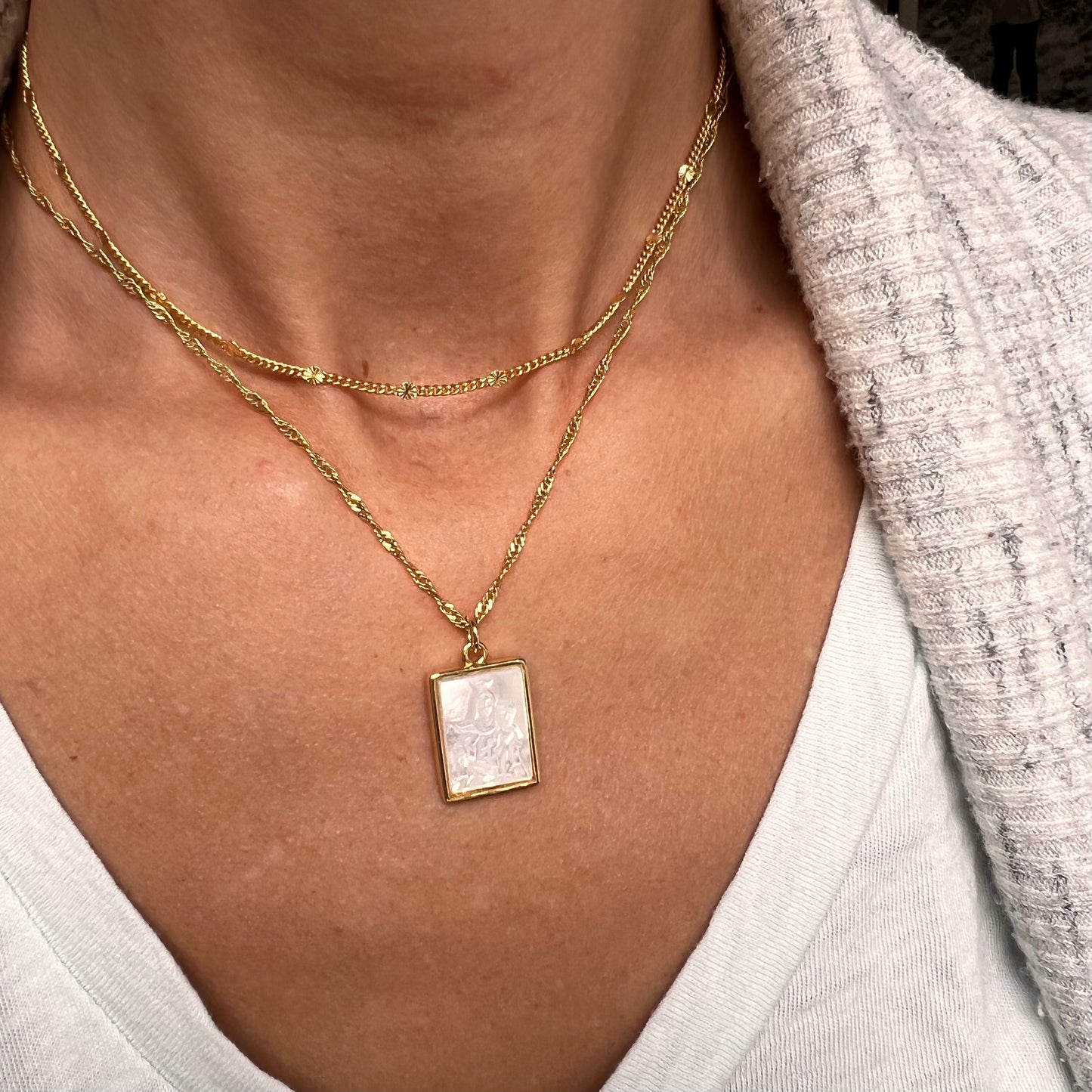 **CLEARANCE** Our Lady of Mount Carmel Layering Set