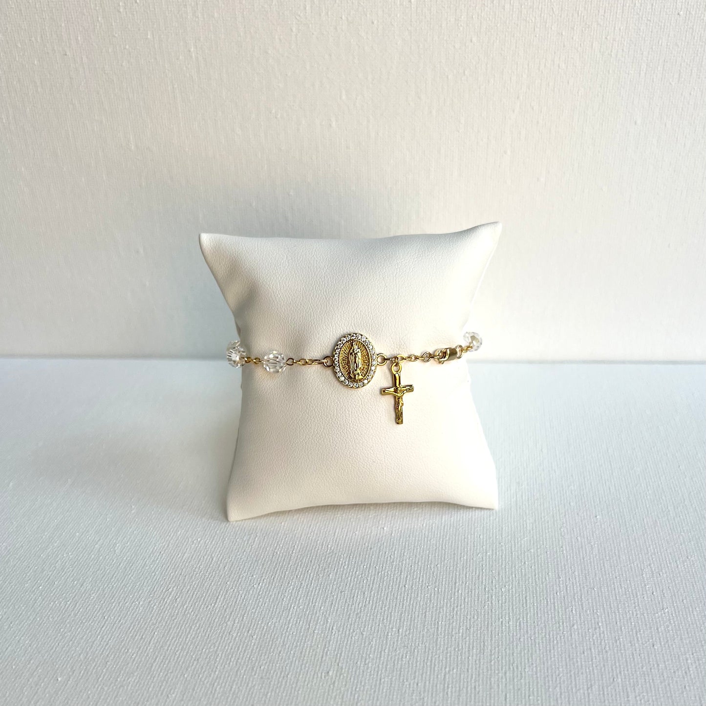 Women’s Crystal Rosary Bracelet