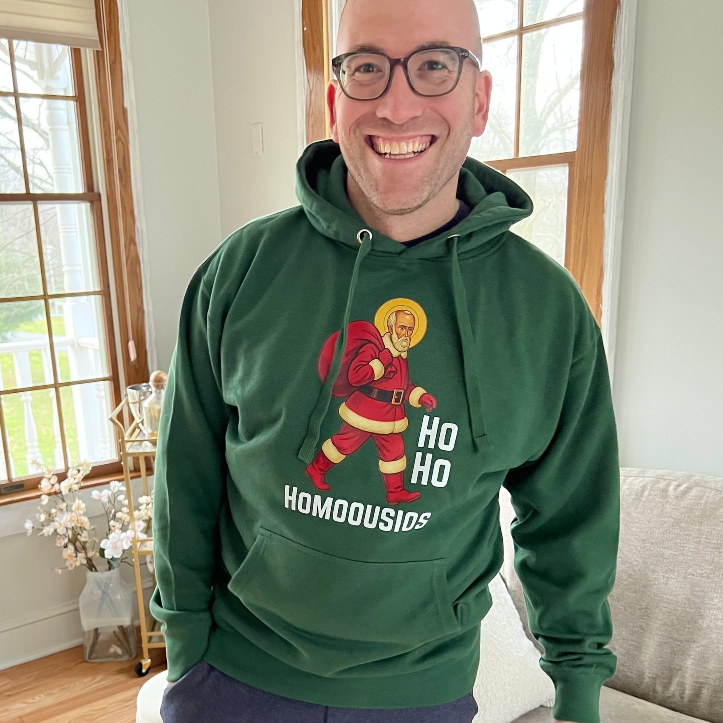 Saint Nicholas HO HO HOMOOUSIOS- Unisex