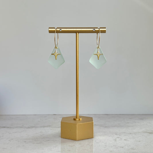 Stella Maris • Our Lady Star of the Sea • Hoop Earrings