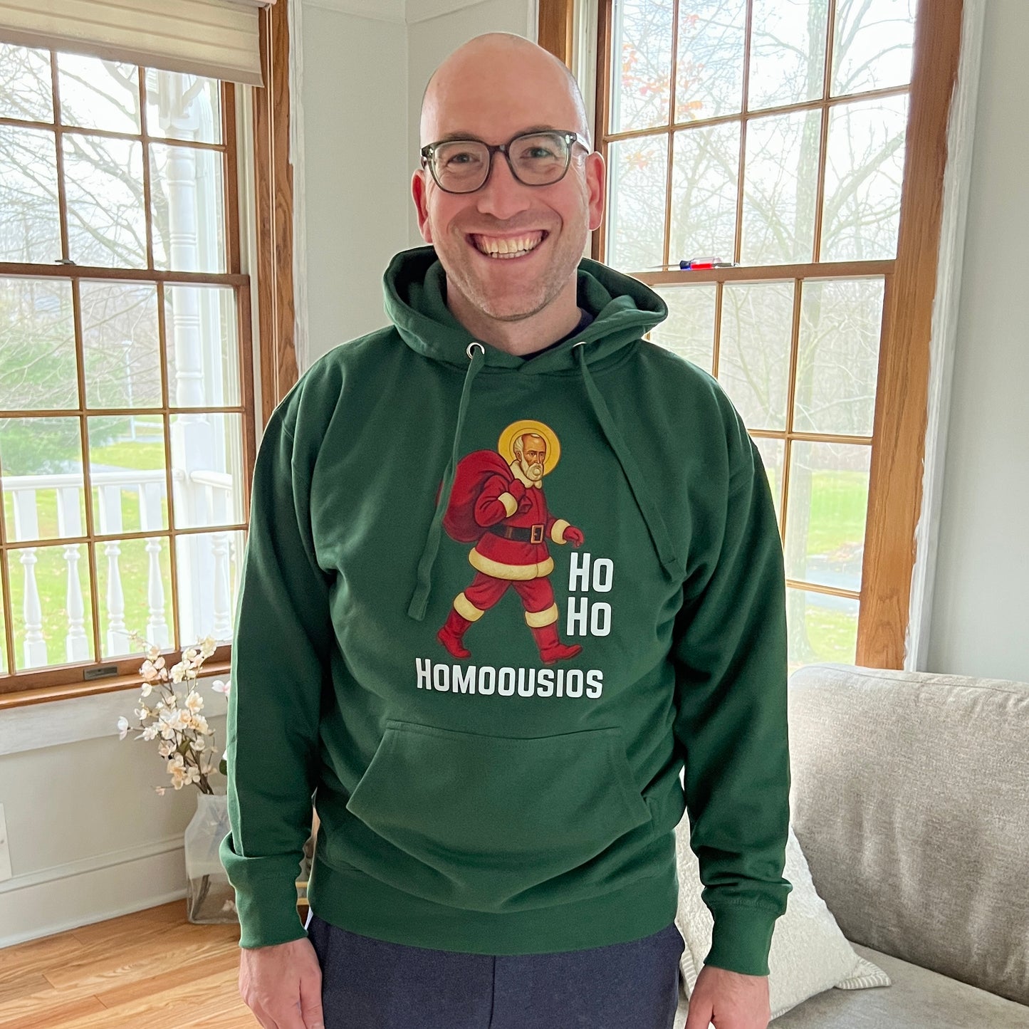 Saint Nicholas HO HO HOMOOUSIOS- Unisex