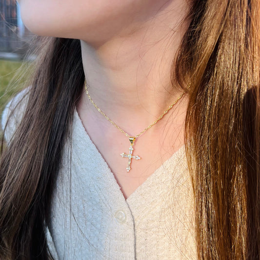 Children's Resurrection Cross Necklace